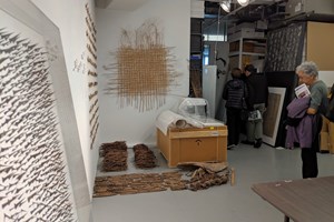Cui Fei, 'Thinking Collections: Open Studios | Artists at EFA,' Artist Studio, The Elizabeth Foundation for the Arts, Midtown, New York (20 October 2018). Courtesy Asia Contemporary Art Week. Photo: Li Fong.